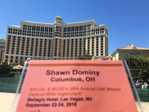 Photo of NCDD seminar name tag at Bellagio